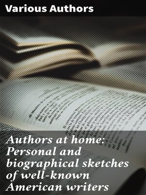 cover image of Authors at home